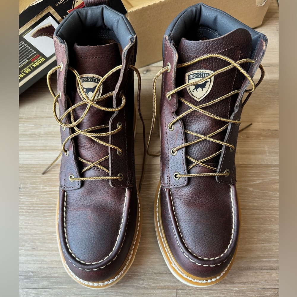 Brand New Irish Setter Men's Ashby Work Boots - Picture 5 of 7